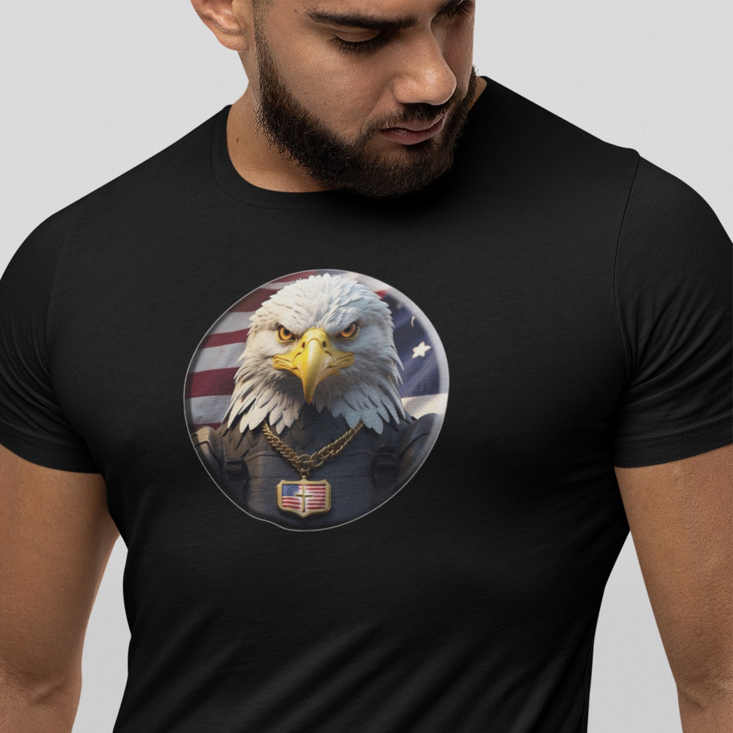 Golden Sentinel Unisex Short Sleeve Tee