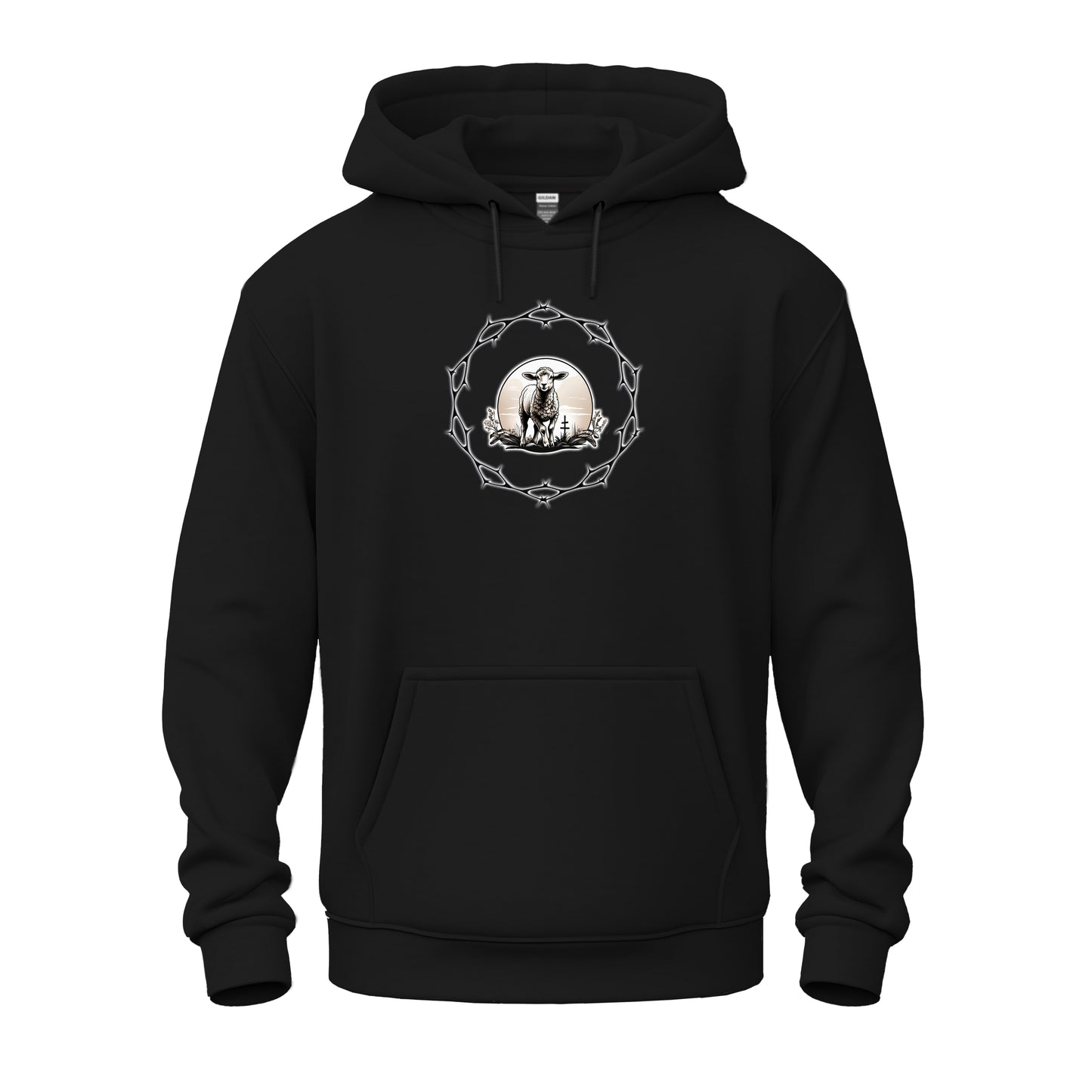 Circle of Thorn with Lamb logo Unisex Heavy Blend™ Hooded Sweatshirt