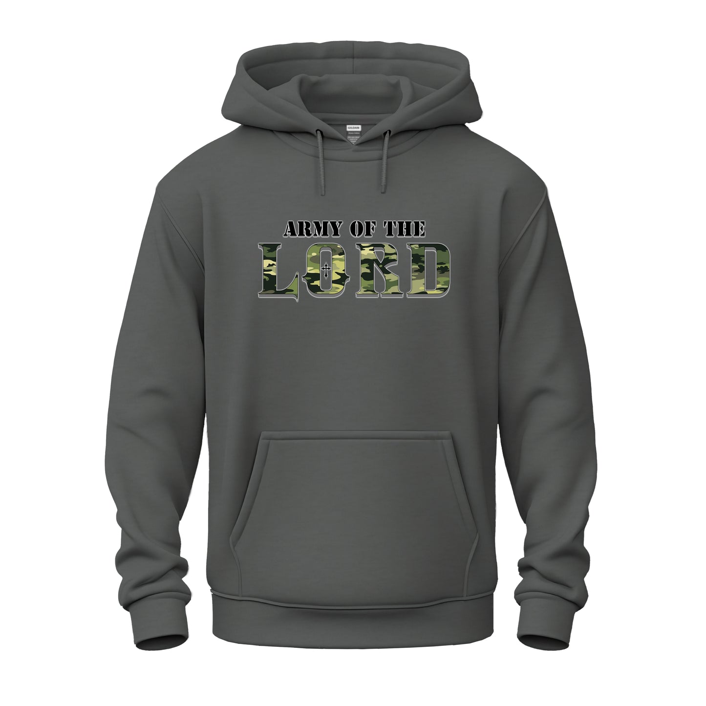 Army Of The Lord Green Camo Unisex Heavy Blend™ Hooded Sweatshirt