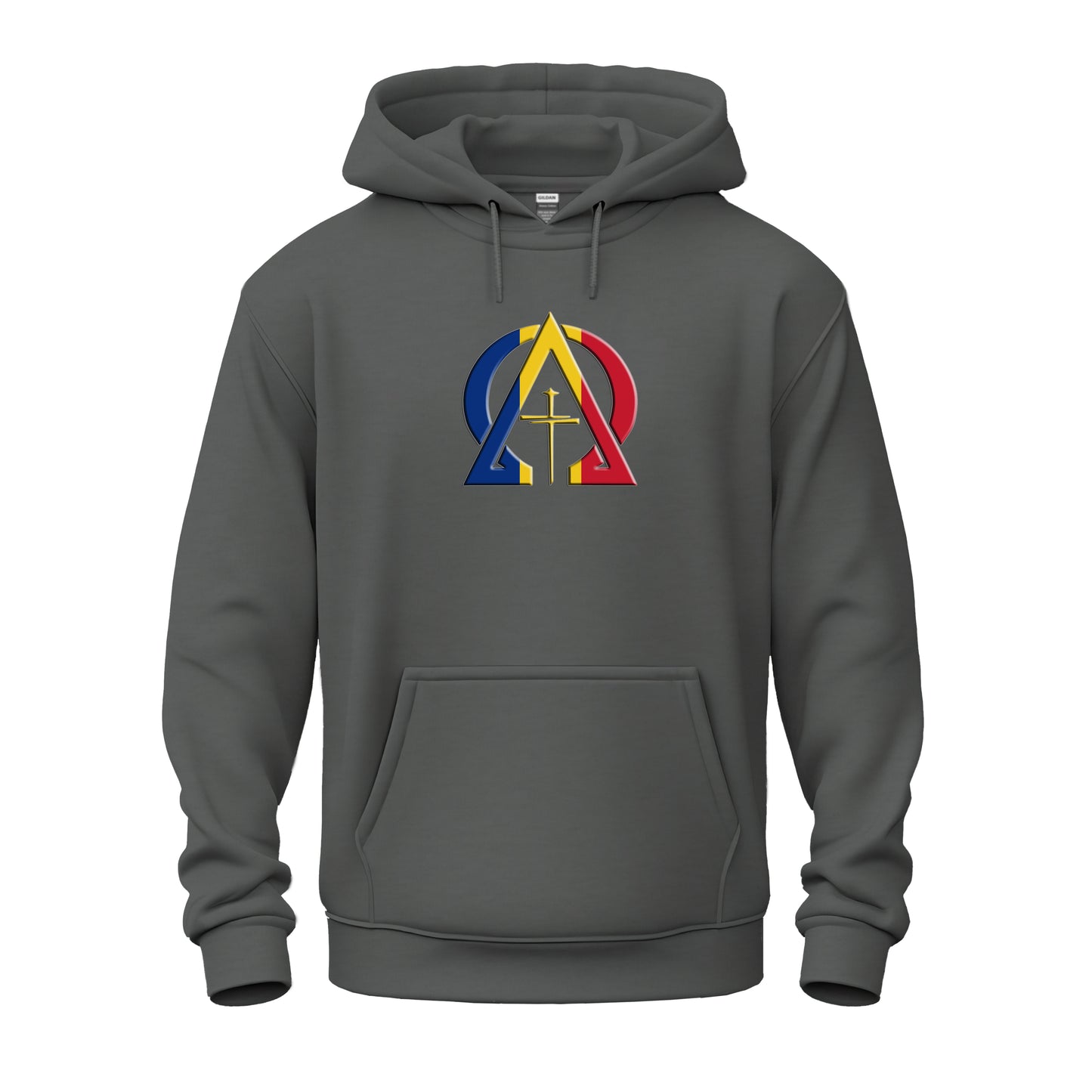 Alpha & Omega Romania Unisex Heavy Blend™ Hooded Sweatshirt