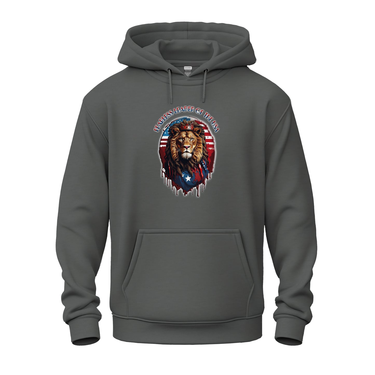 Lion of Judah: Fearless Leader of Faith Unisex Heavy Blend™ Hooded Sweatshirt