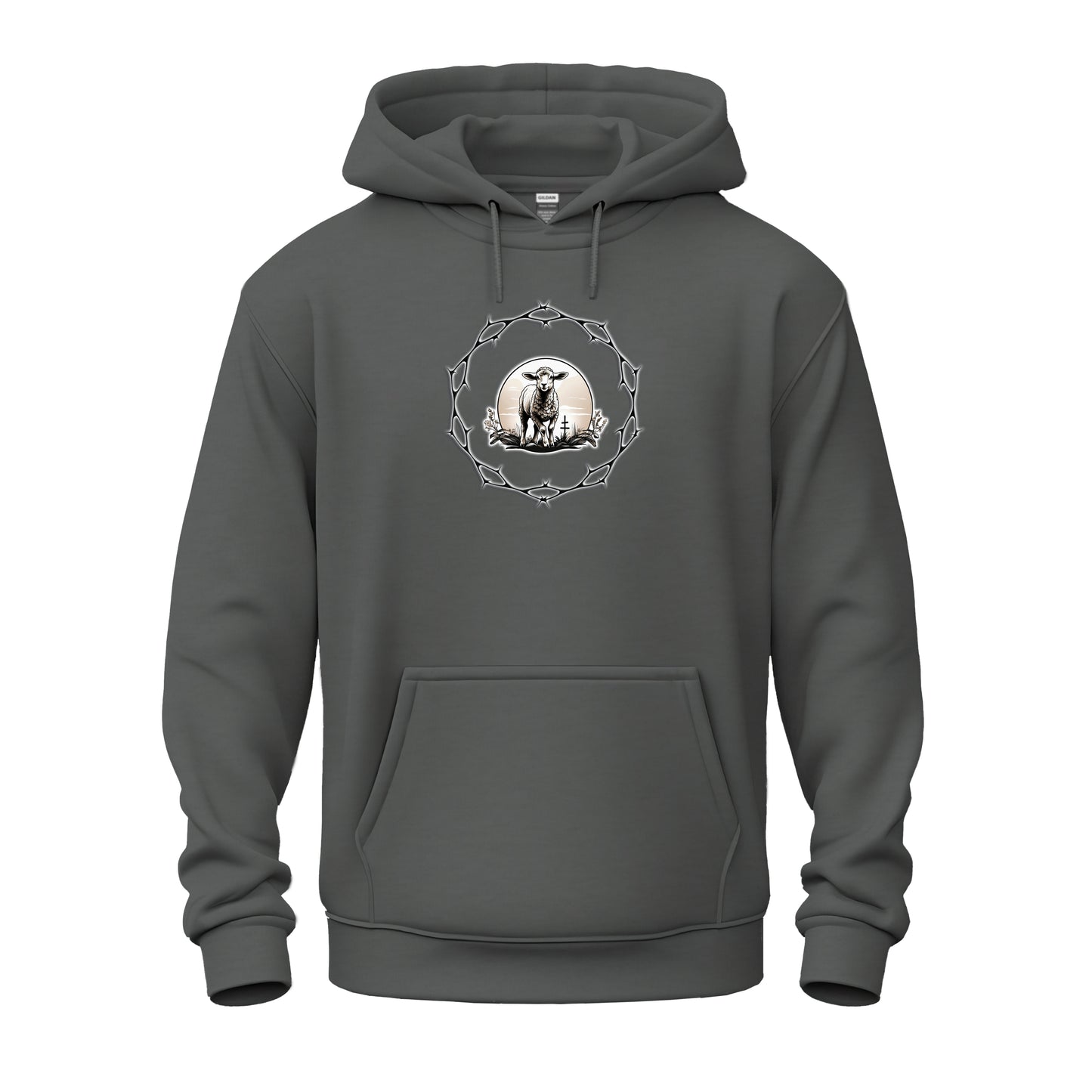 Circle of Thorn with Lamb logo Unisex Heavy Blend™ Hooded Sweatshirt