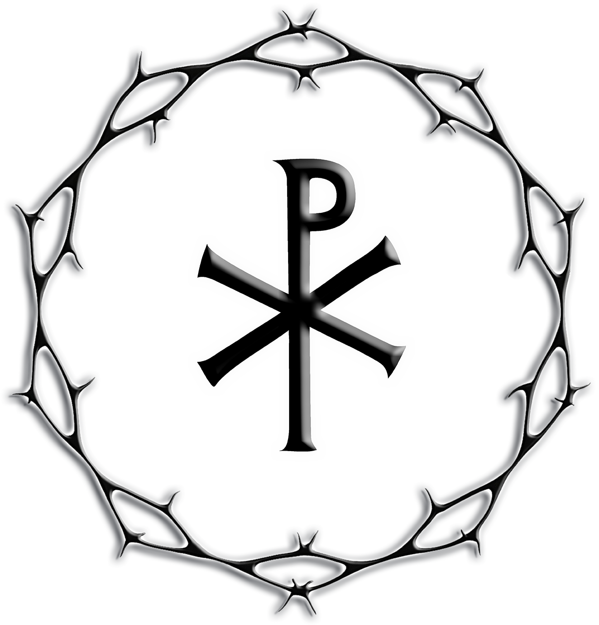 Circle of Thorns & Chi-Rho Unisex Jersey Short Sleeve Tee