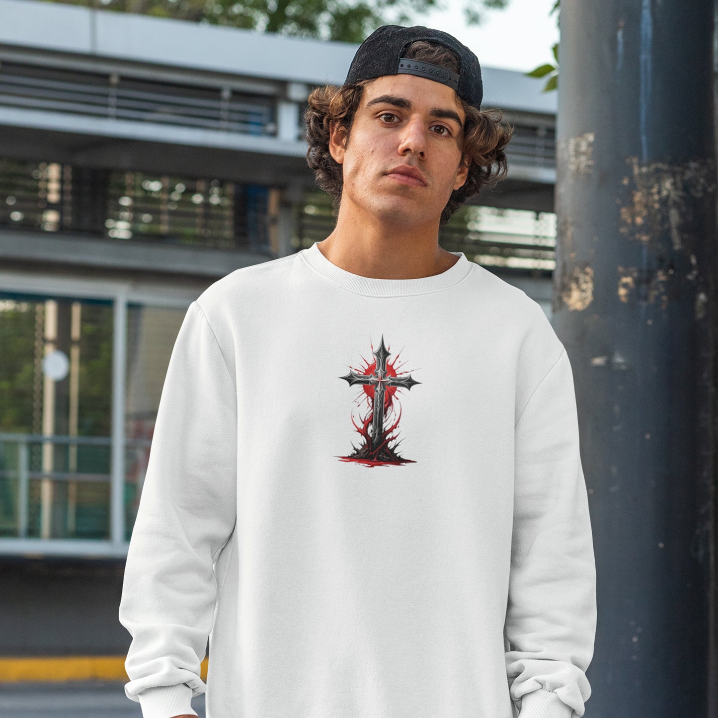Sanguine Salvation Unisex Heavy Blend™ Crewneck Sweatshirt