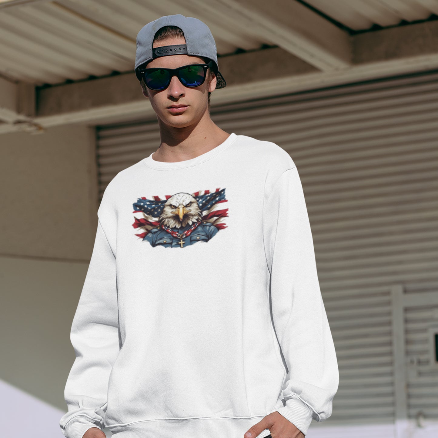 Defender of Liberty Unisex Heavy Blend™ Crewneck Sweatshirt
