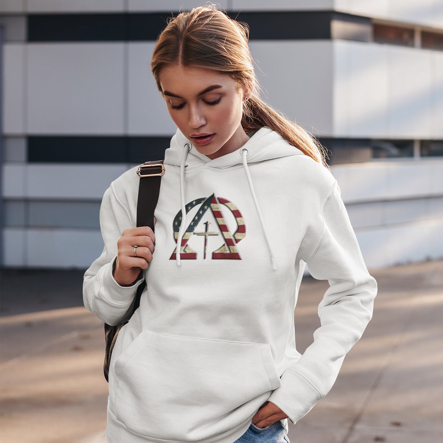 Alpha & Omega USA Vintage Unisex Heavy Blend™ Hooded Sweatshirt