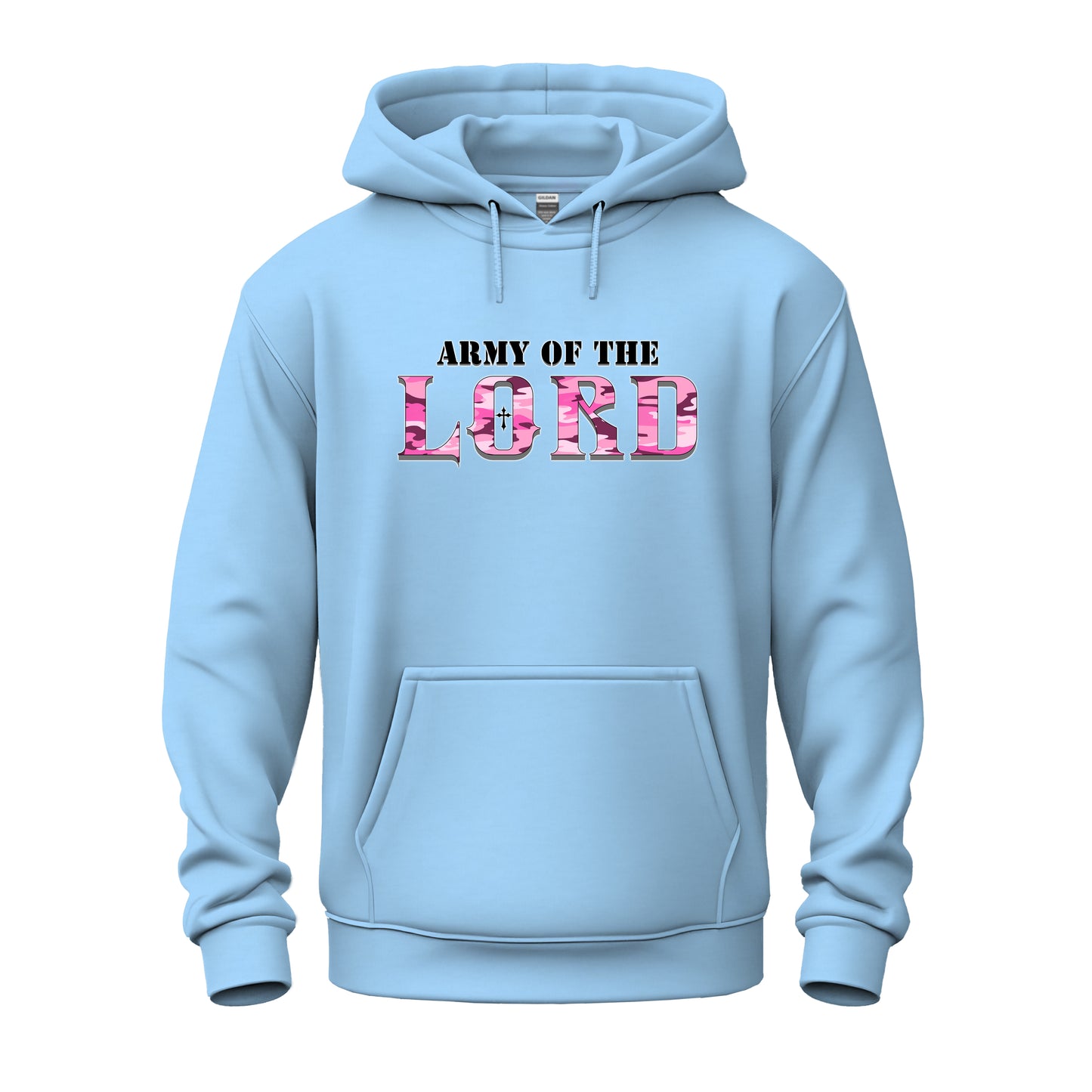 Army Of The Lord Pink Camo Unisex Heavy Blend™ Hooded Sweatshirt