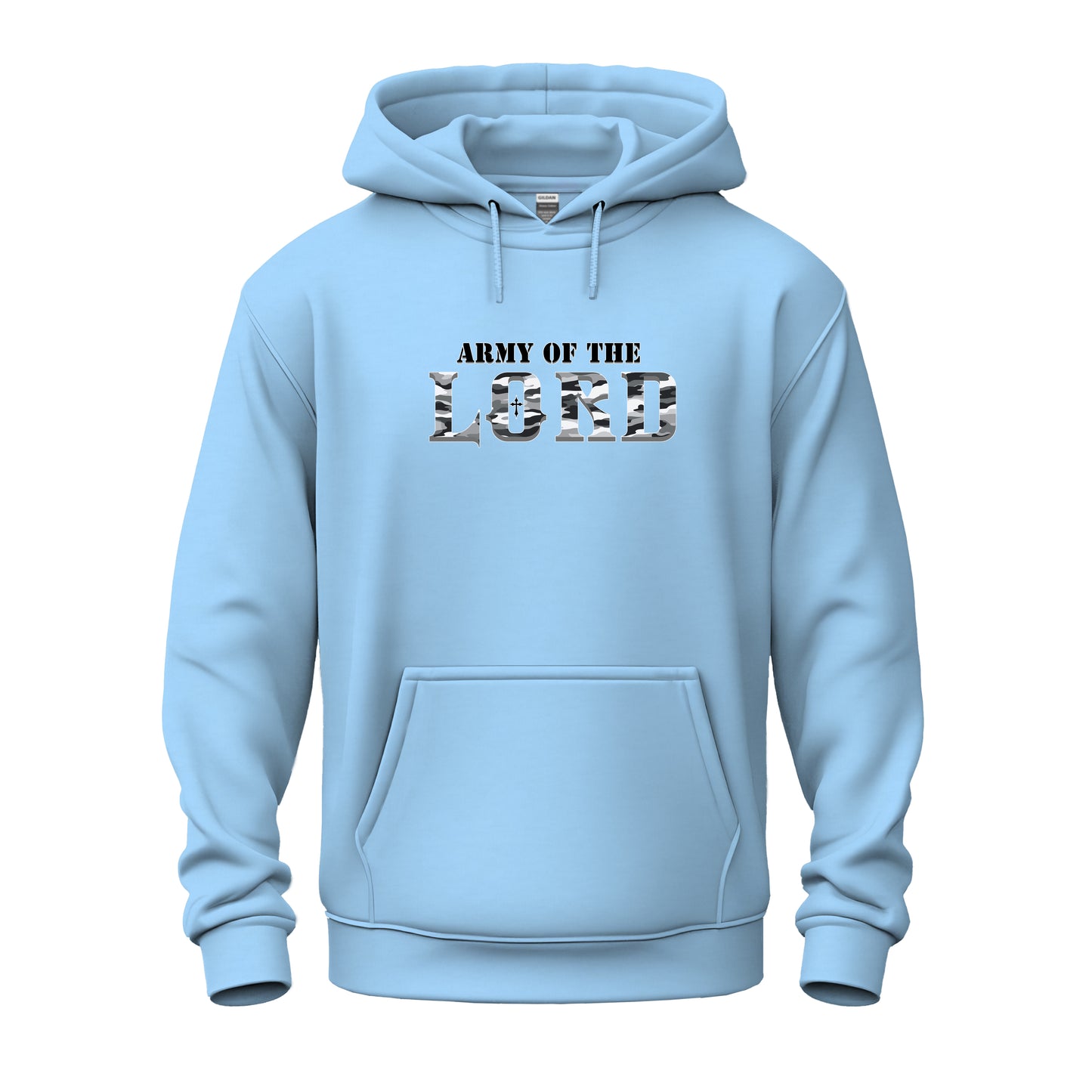 Army Of The Lord White Camo Unisex Heavy Blend™ Hooded Sweatshirt