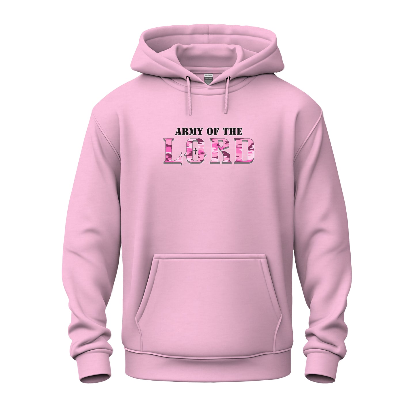 Army Of The Lord Pink Camo Unisex Heavy Blend™ Hooded Sweatshirt