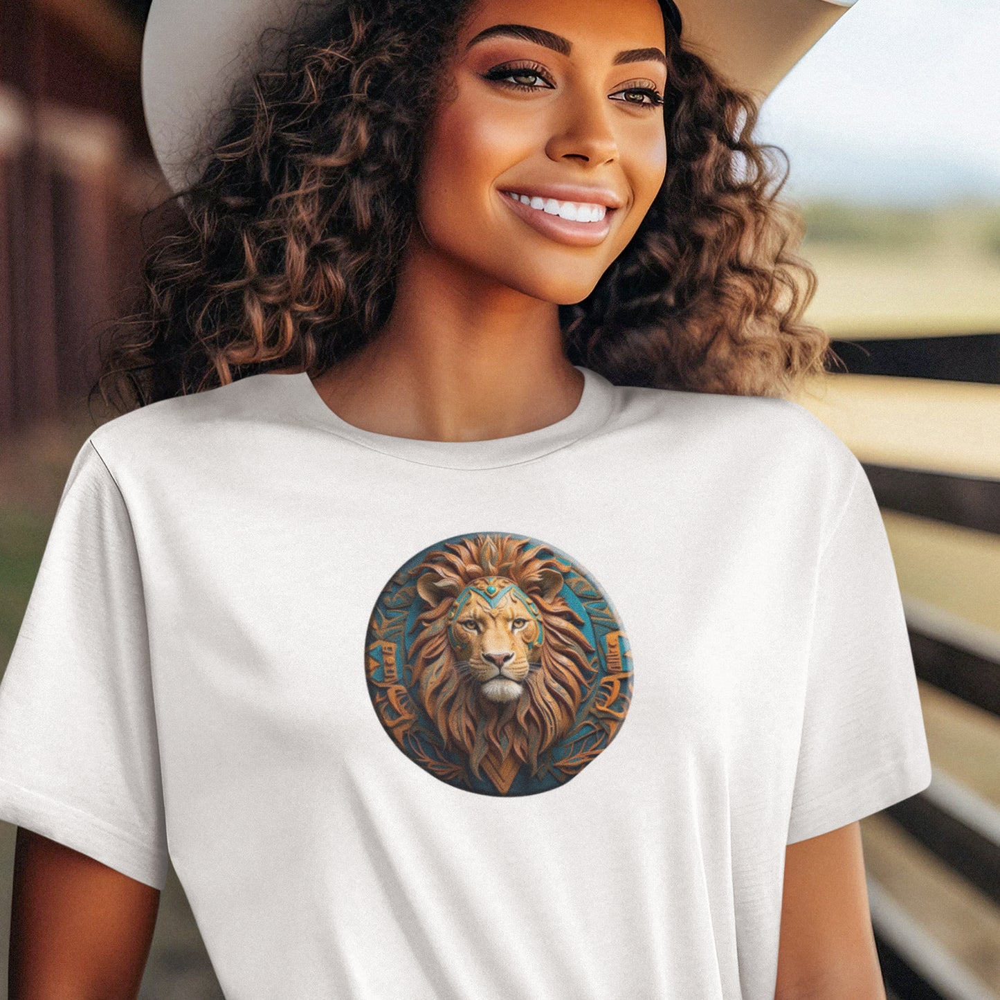 Lionhearted Savior Christian Unisex Short Sleeve Tee