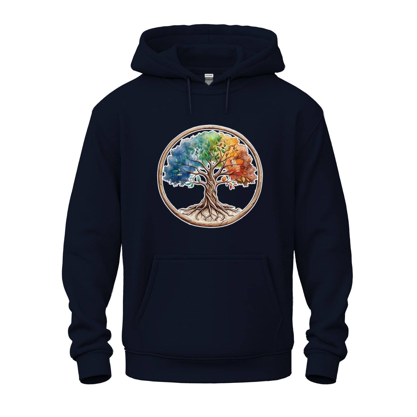 Colorful Tree of Life Unisex Heavy Blend™ Hooded Sweatshirt