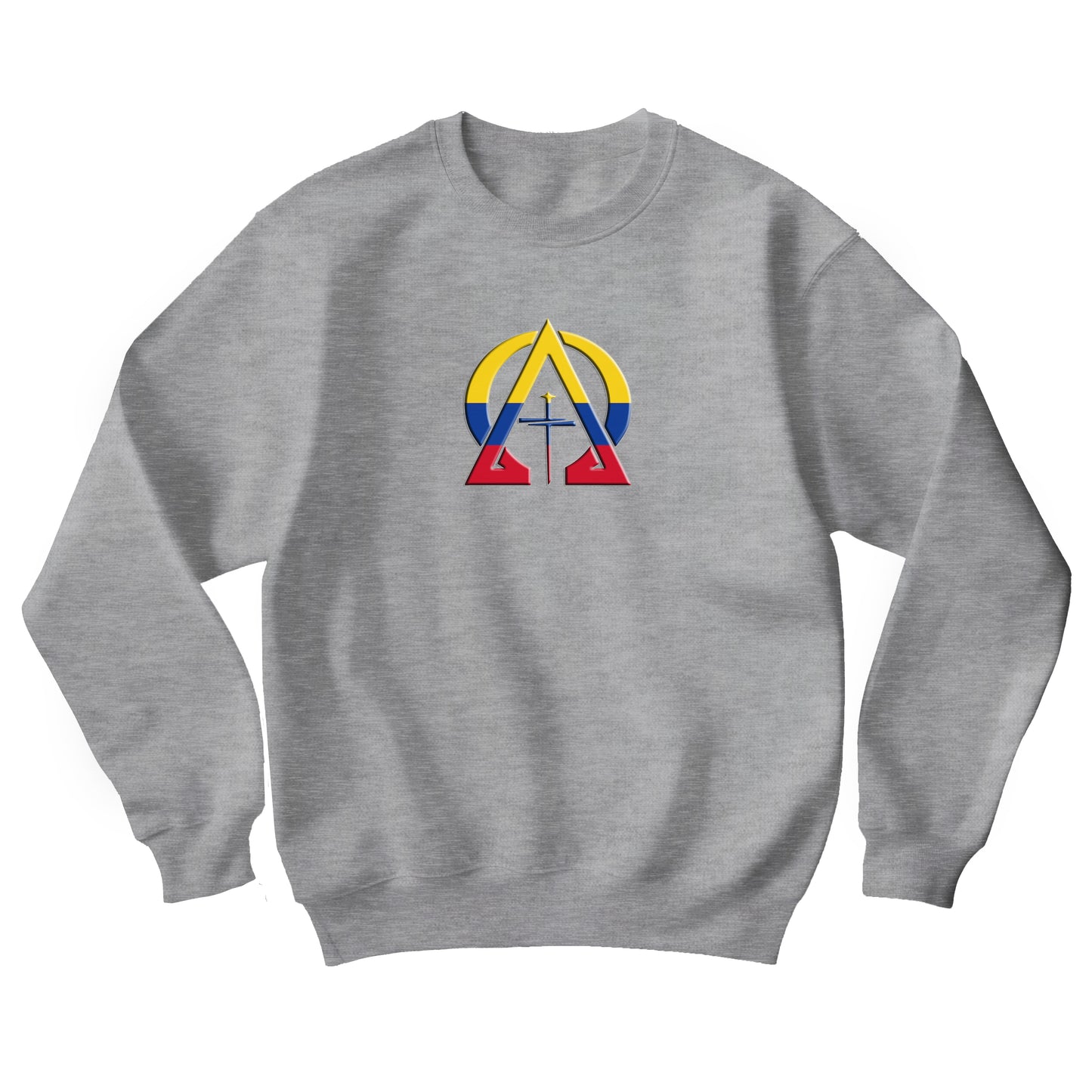 Alpha & Omega Columbia Unisex Heavy Blend™ Crewneck Sweatshirt