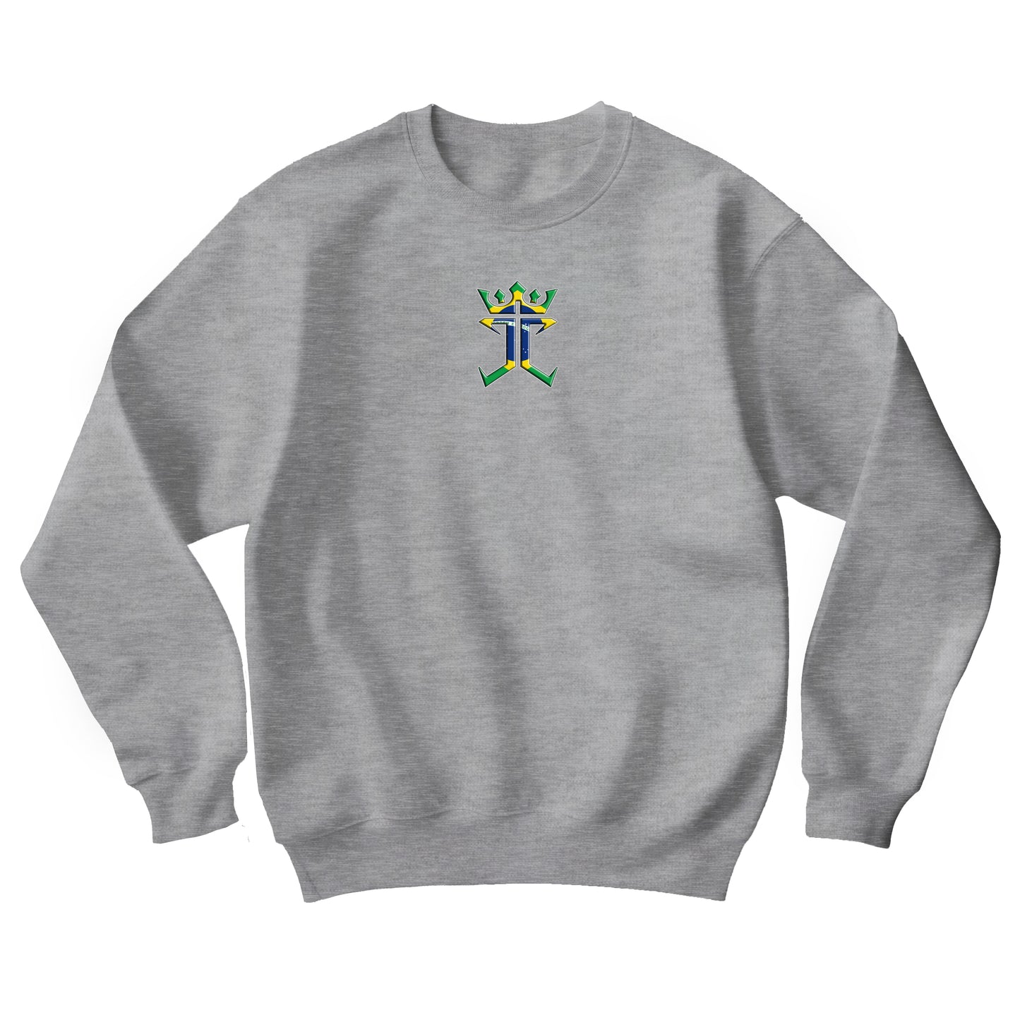 Jesus Christ is King of Brazil Unisex Heavy Blend™ Crewneck Sweatshirt