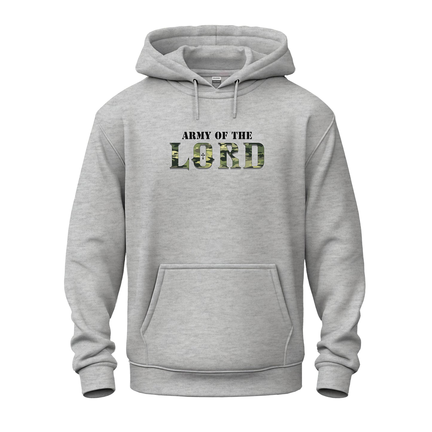 Army Of The Lord Green Camo Unisex Heavy Blend™ Hooded Sweatshirt