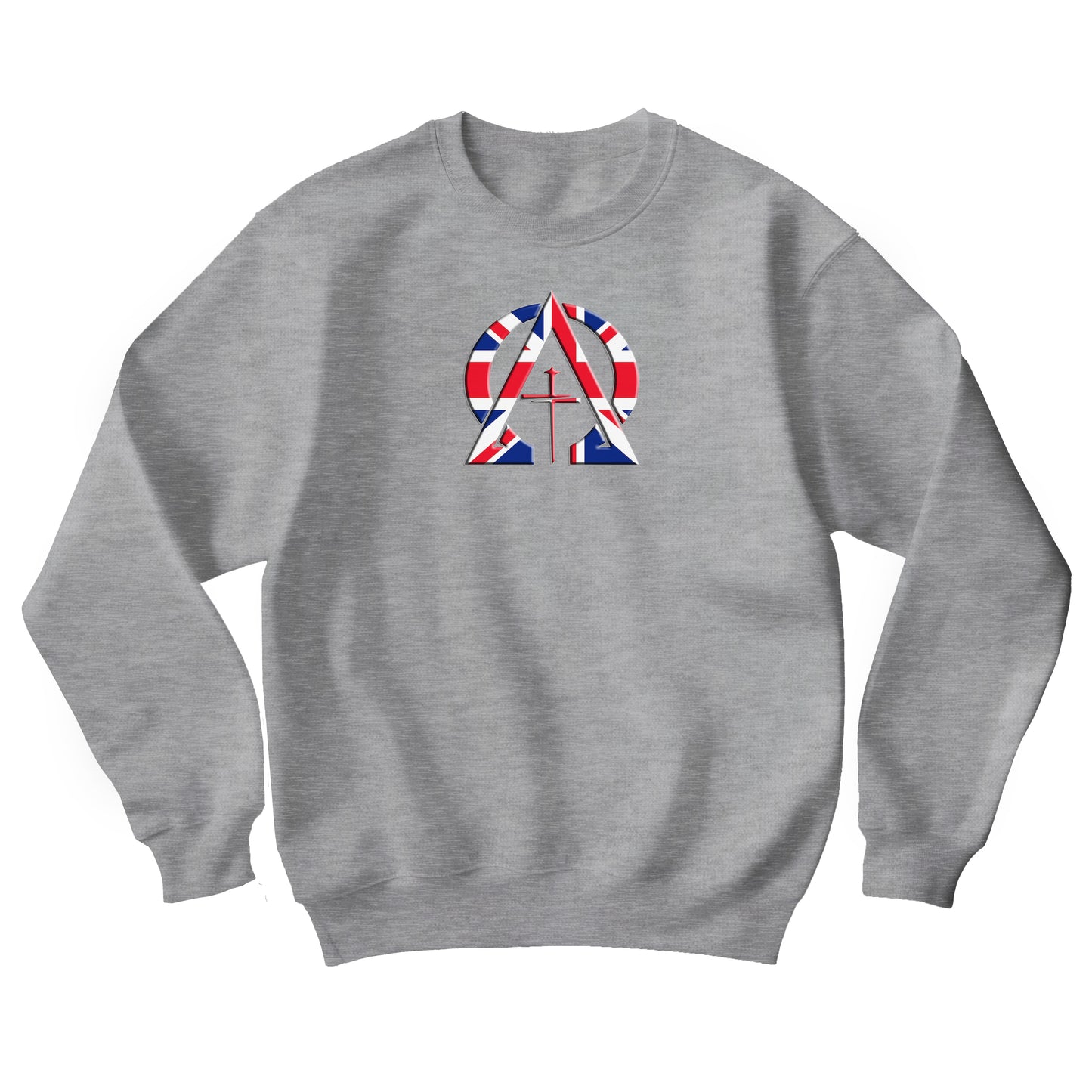 Alpha & Omega United Kingdom Unisex Heavy Blend™ Crewneck Sweatshirt