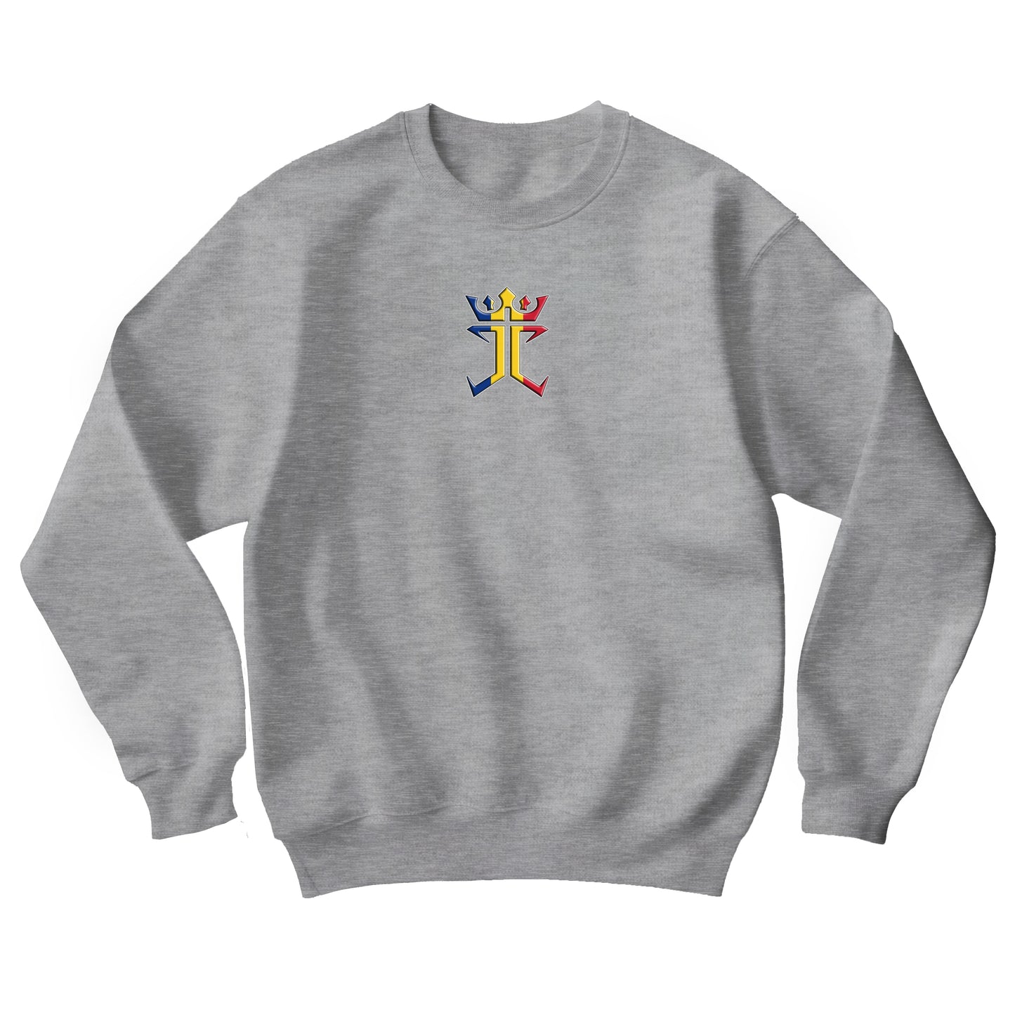 Jesus Christ is King of Romania Unisex Heavy Blend™ Crewneck Sweatshirt