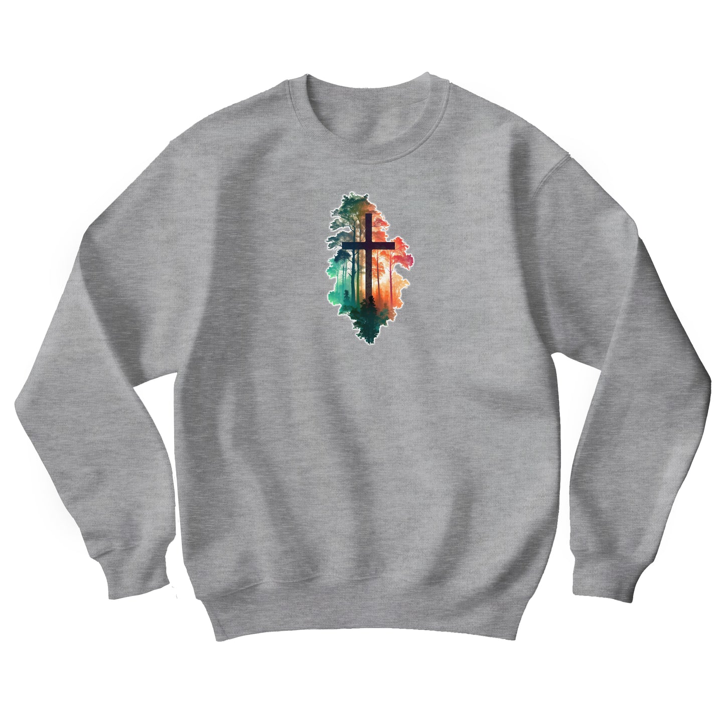 Cross in the Wilderness Unisex Heavy Blend™ Crewneck Sweatshirt