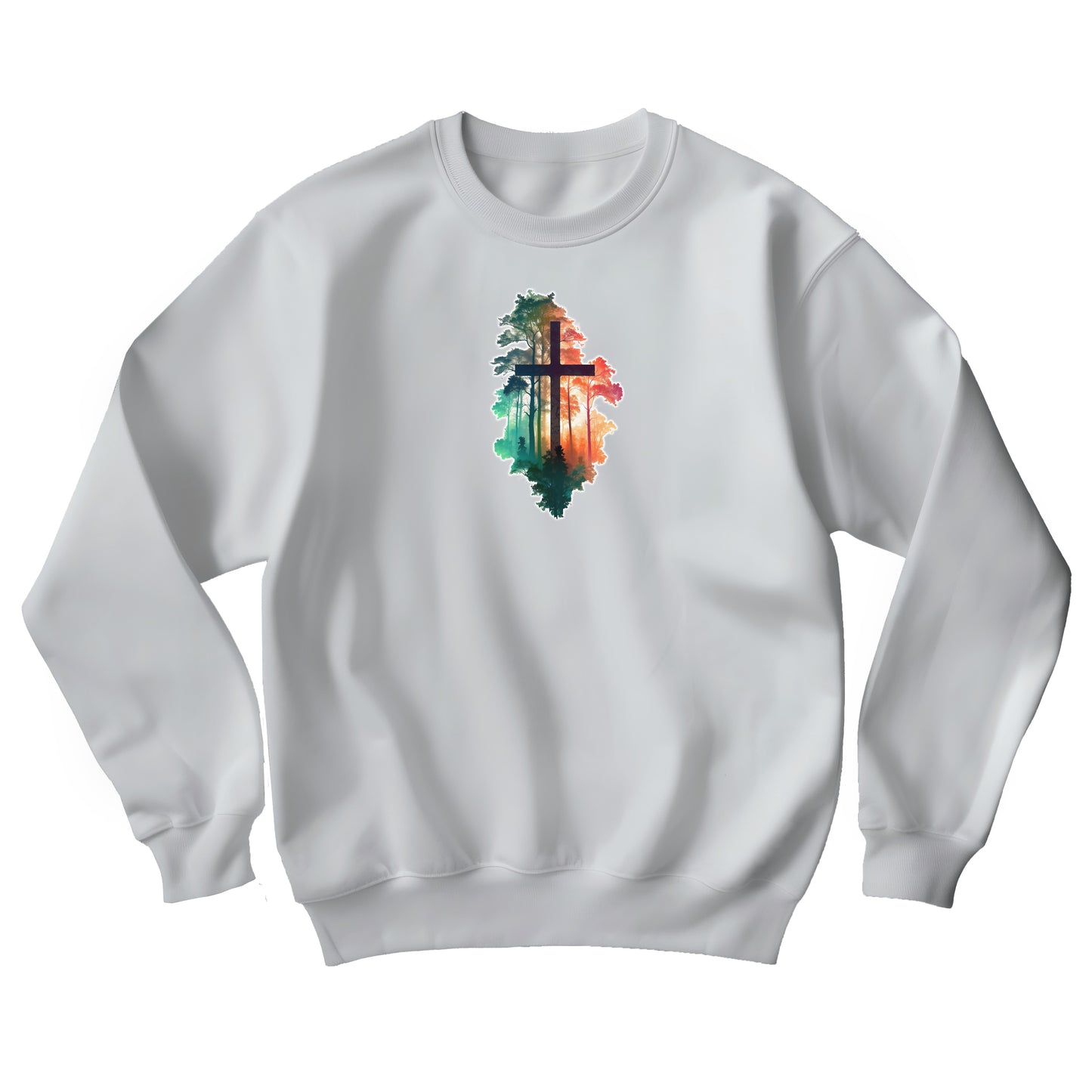 Cross in the Wilderness Unisex Heavy Blend™ Crewneck Sweatshirt