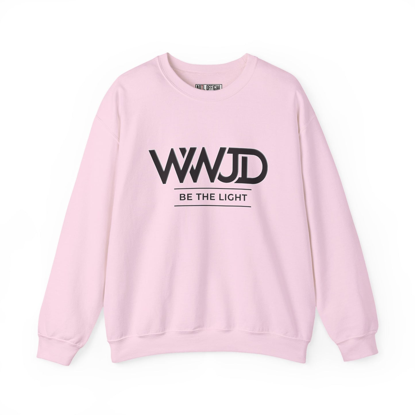 WWJD Faith Reminder Unisex Heavy Blend™ Crewneck Sweatshirt