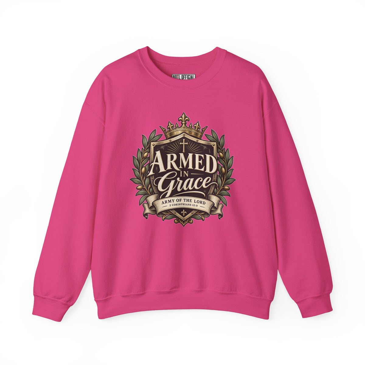 Army of the Lord — Armed in Grace Christian Sweatshirt