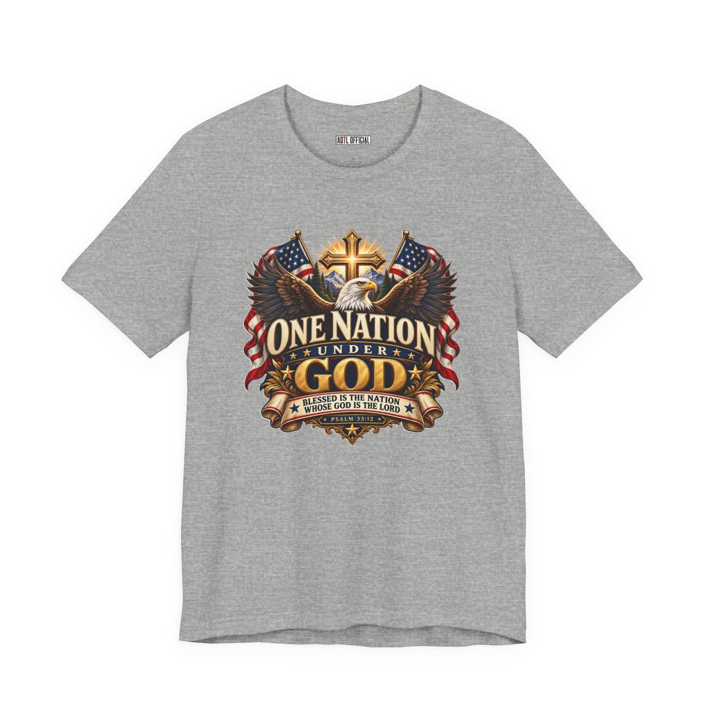 One Nation Under God Christian T-shirt