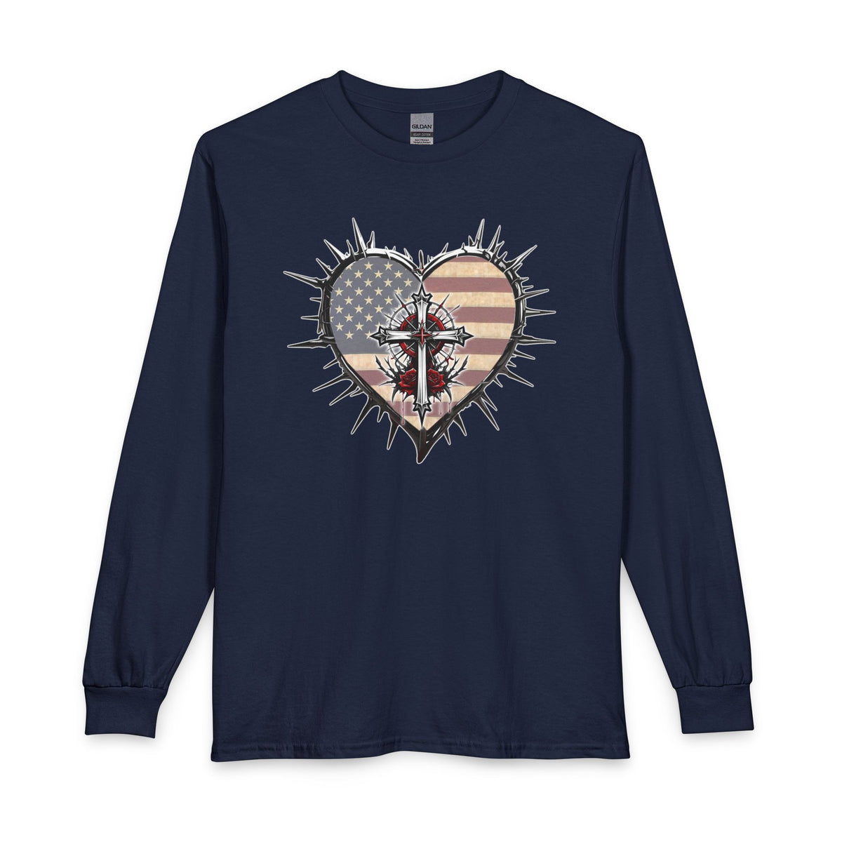 Sacrificial Freedom Christian Long Sleeve Shirt