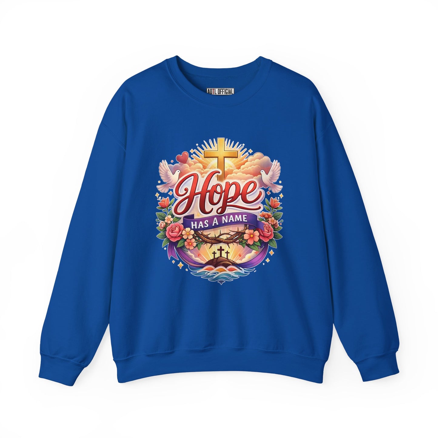 Hope Has A Name Nature Edition Unisex Heavy Blend™ Crewneck Sweatshirt