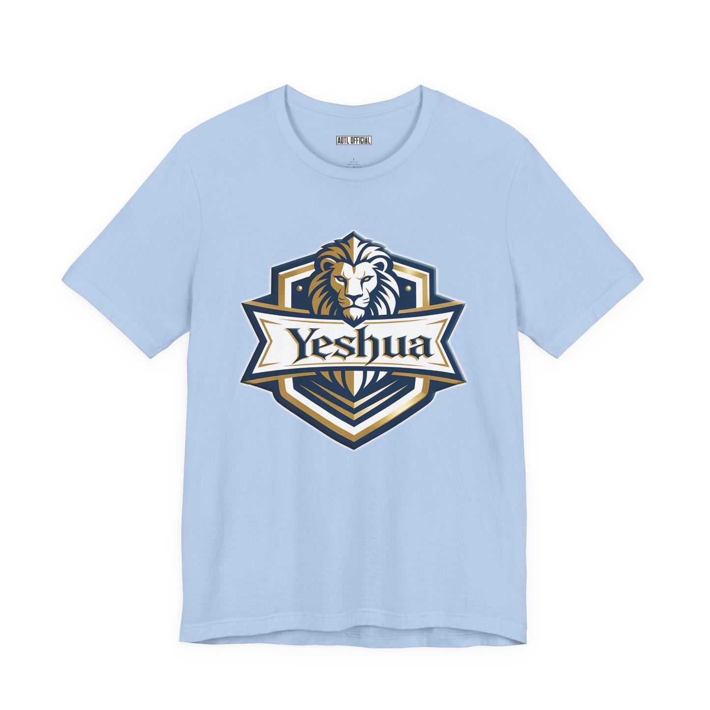 Yeshua Strength Crest  Unisex Short Sleeve Tee