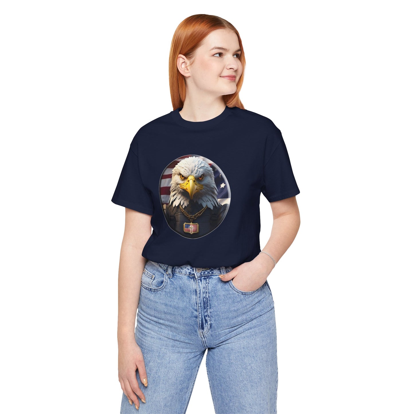 Golden Sentinel  Unisex Short Sleeve Tee