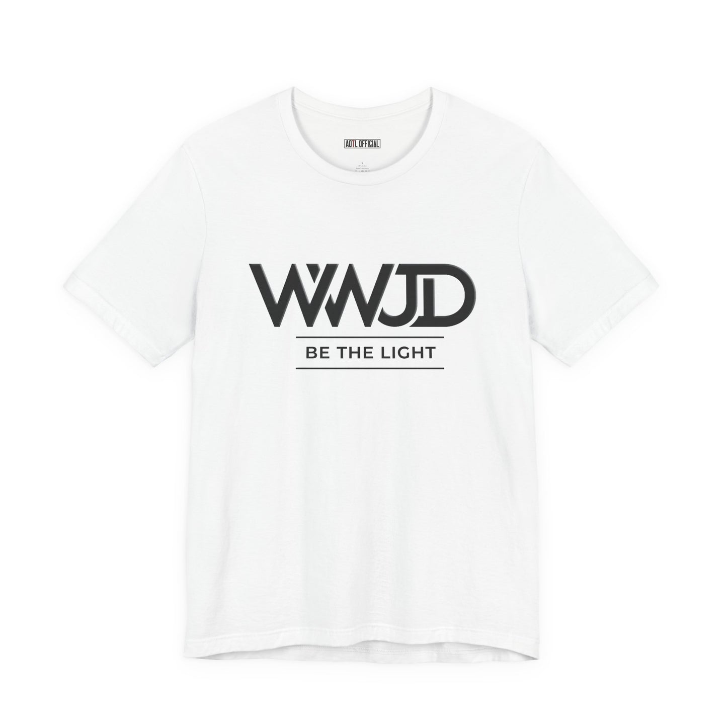 WWJD Faith Reminder Unisex Short Sleeve Tee