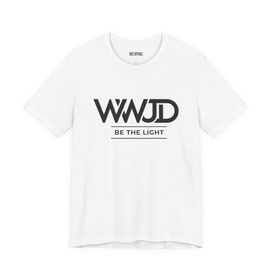 WWJD Faith Reminder Unisex Short Sleeve Tee