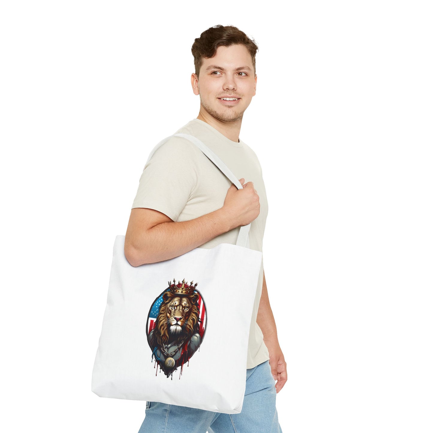 Royal Majesty Lion Of Judah Christian Tote bag