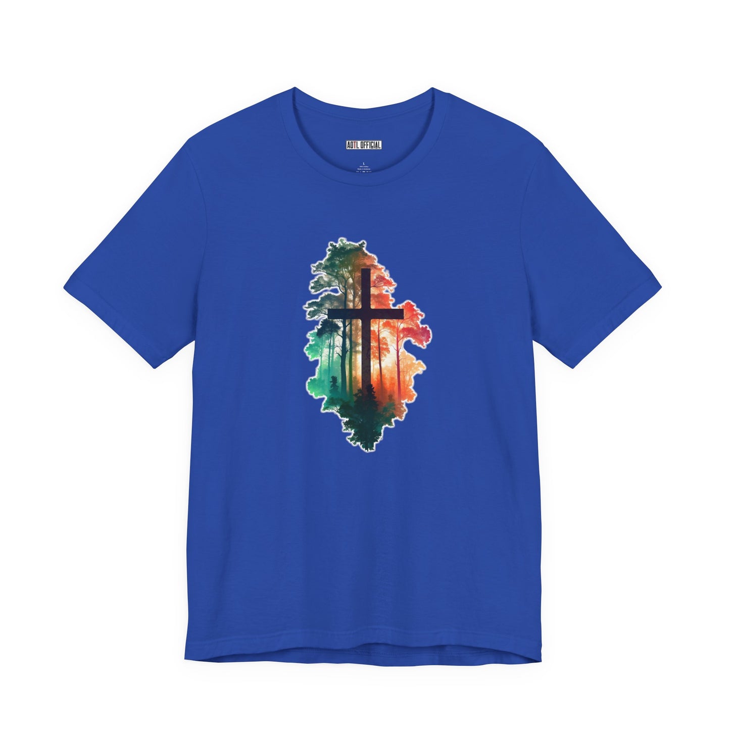 Cross in the wilderness Christian  Tee