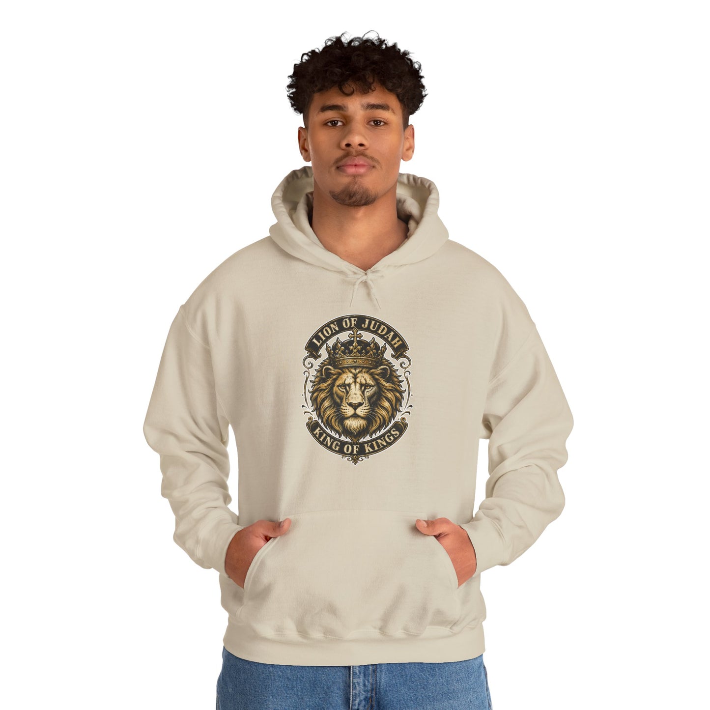 Lion of Judah – King of Kings Christian Hoodie