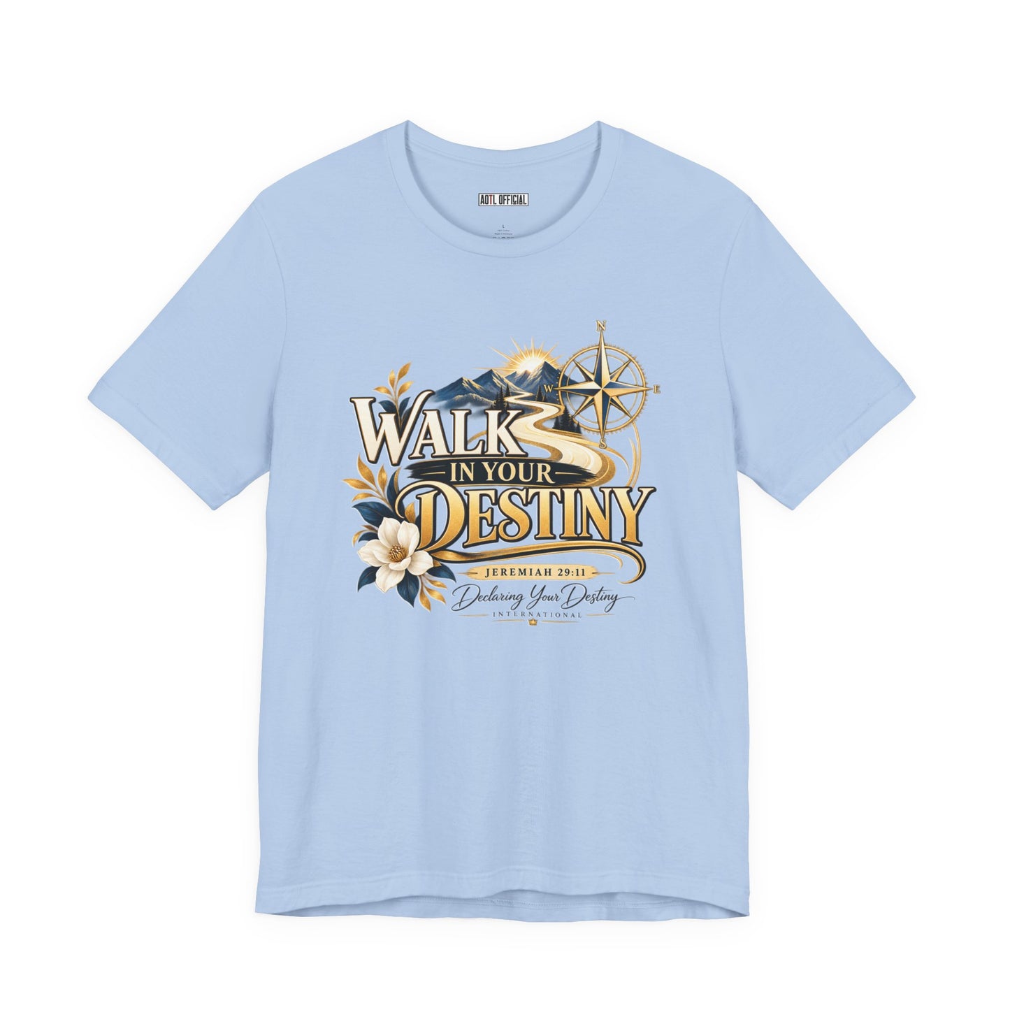 Walk in Your Destiny DYDI Christian T-shirt