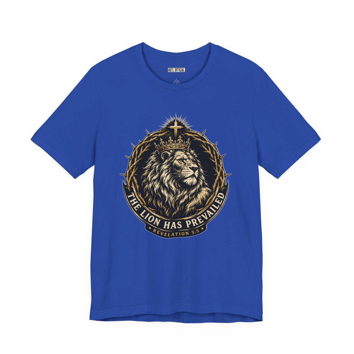 Lion of Judah — The Lion Has Prevailed Christian T-shirt