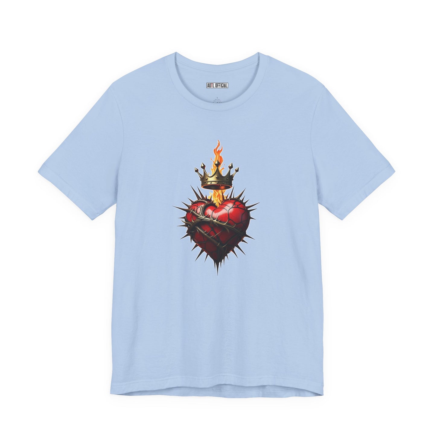 The Sacred Heart of Jesus Christian Unisex Short Sleeve Tee