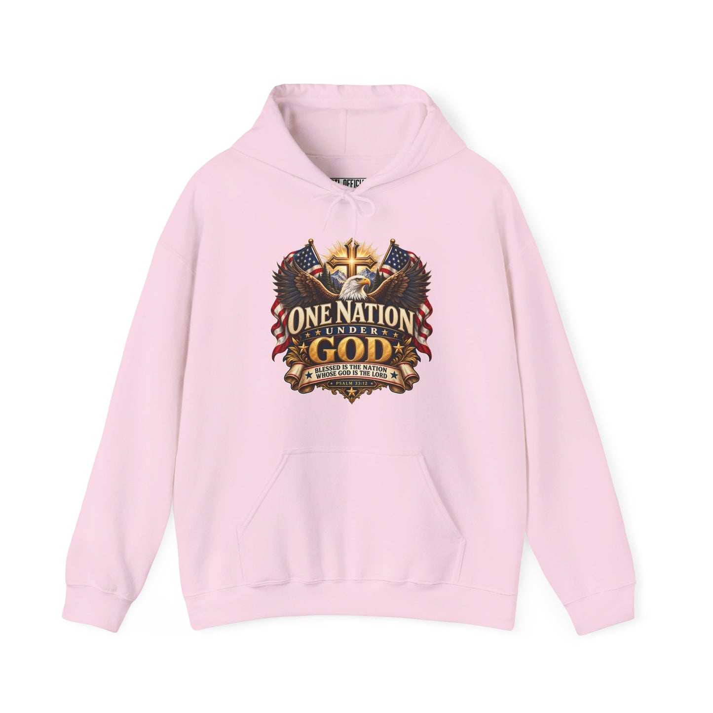 One Nation Under God Christian Hoodie