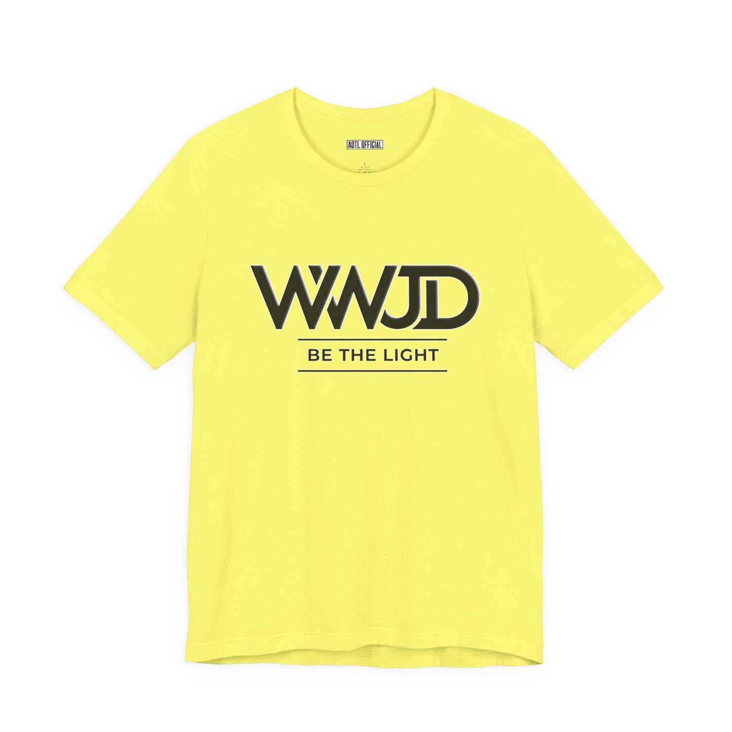 WWJD Faith Reminder Unisex Short Sleeve Tee
