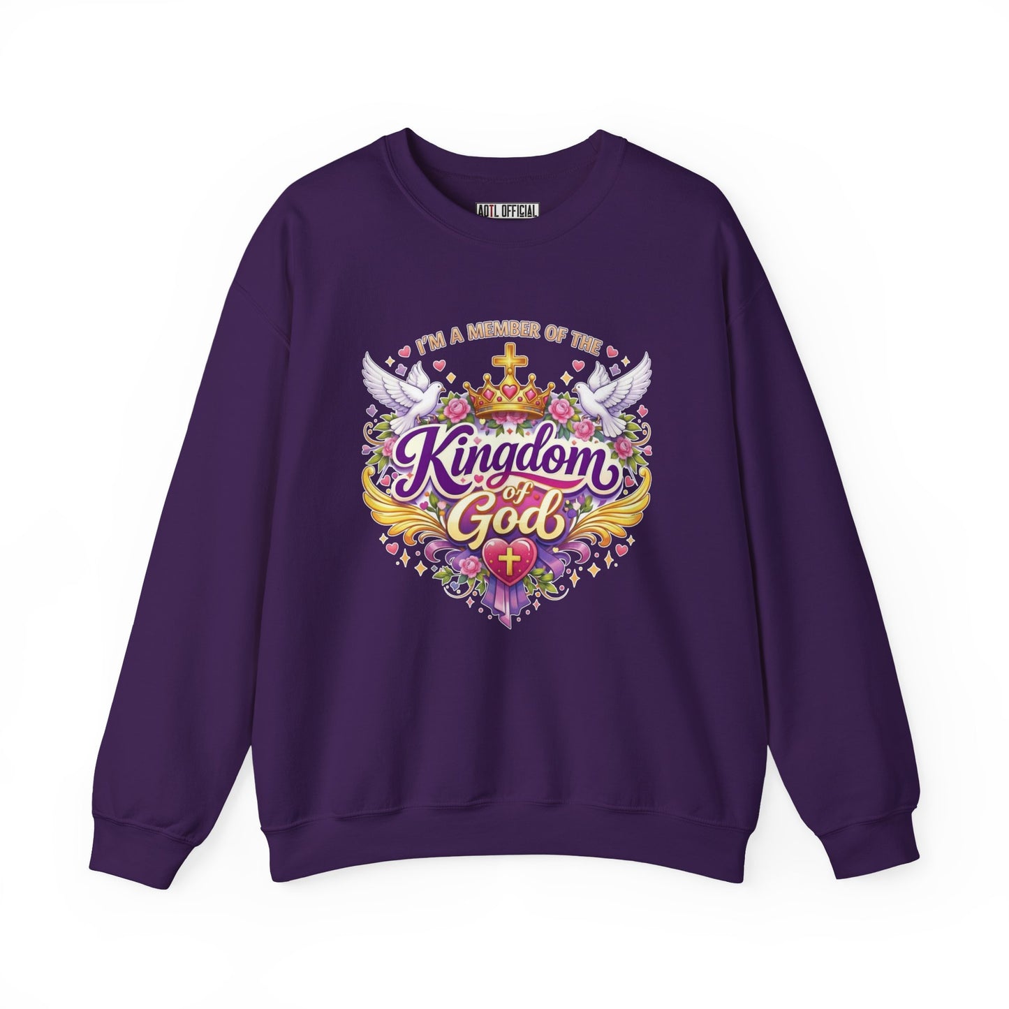 Member of the Kingdom of God Nature Edition Unisex Heavy Blend™ Crewneck Sweatshirt