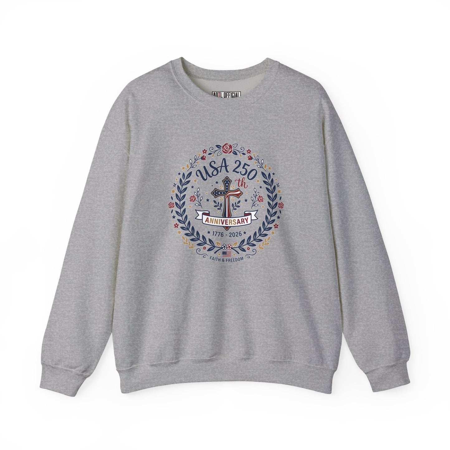 Ladies USA 250th Anniversary  Unisex Heavy Blend™ Crewneck Sweatshirt