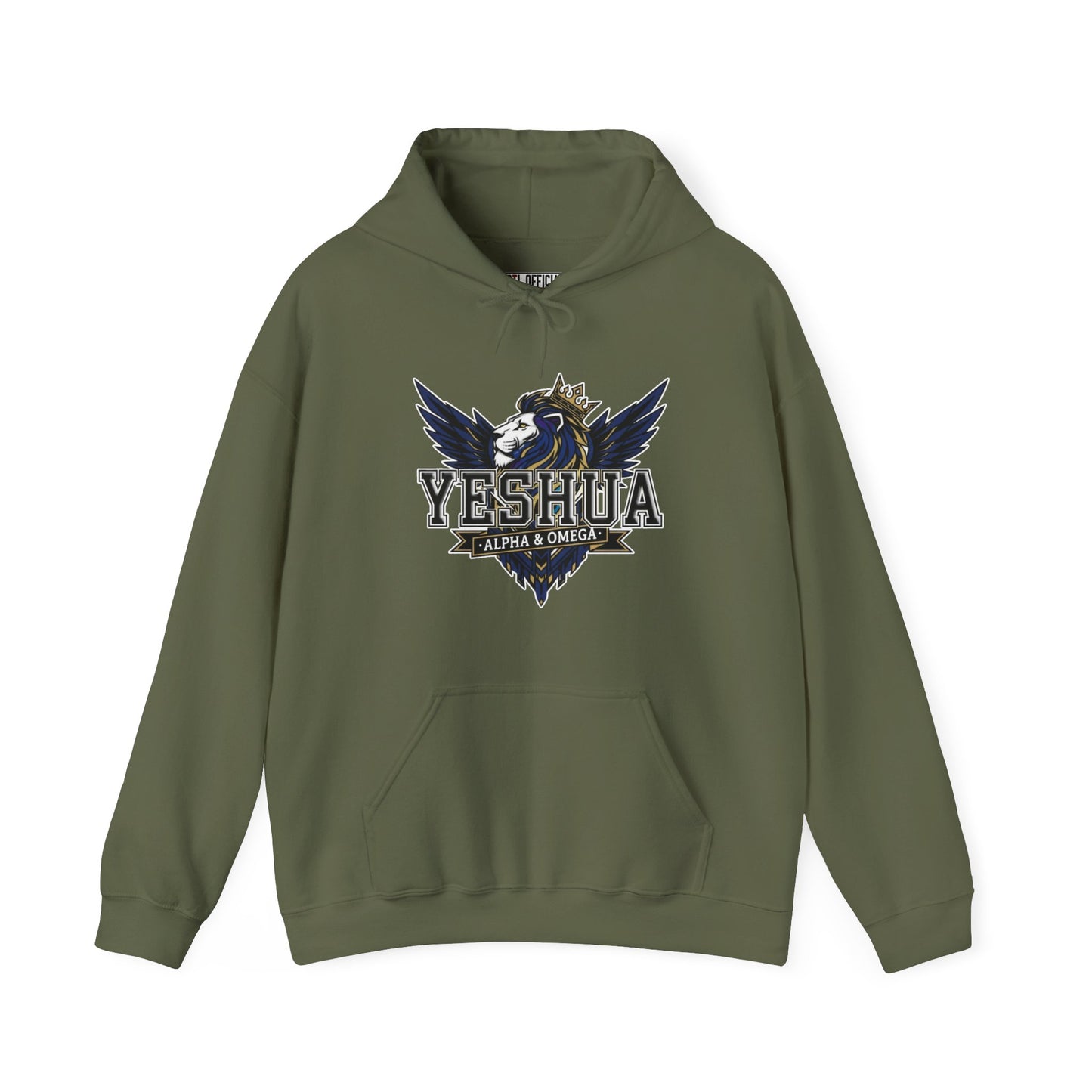 Yeshua: Lion of Judah Reigns Christian Hoodie