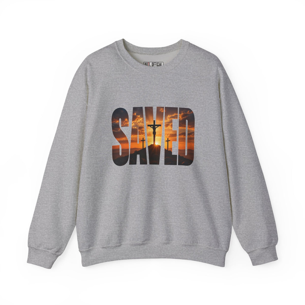 Saved — By the Cross Christian  Sweatshirt