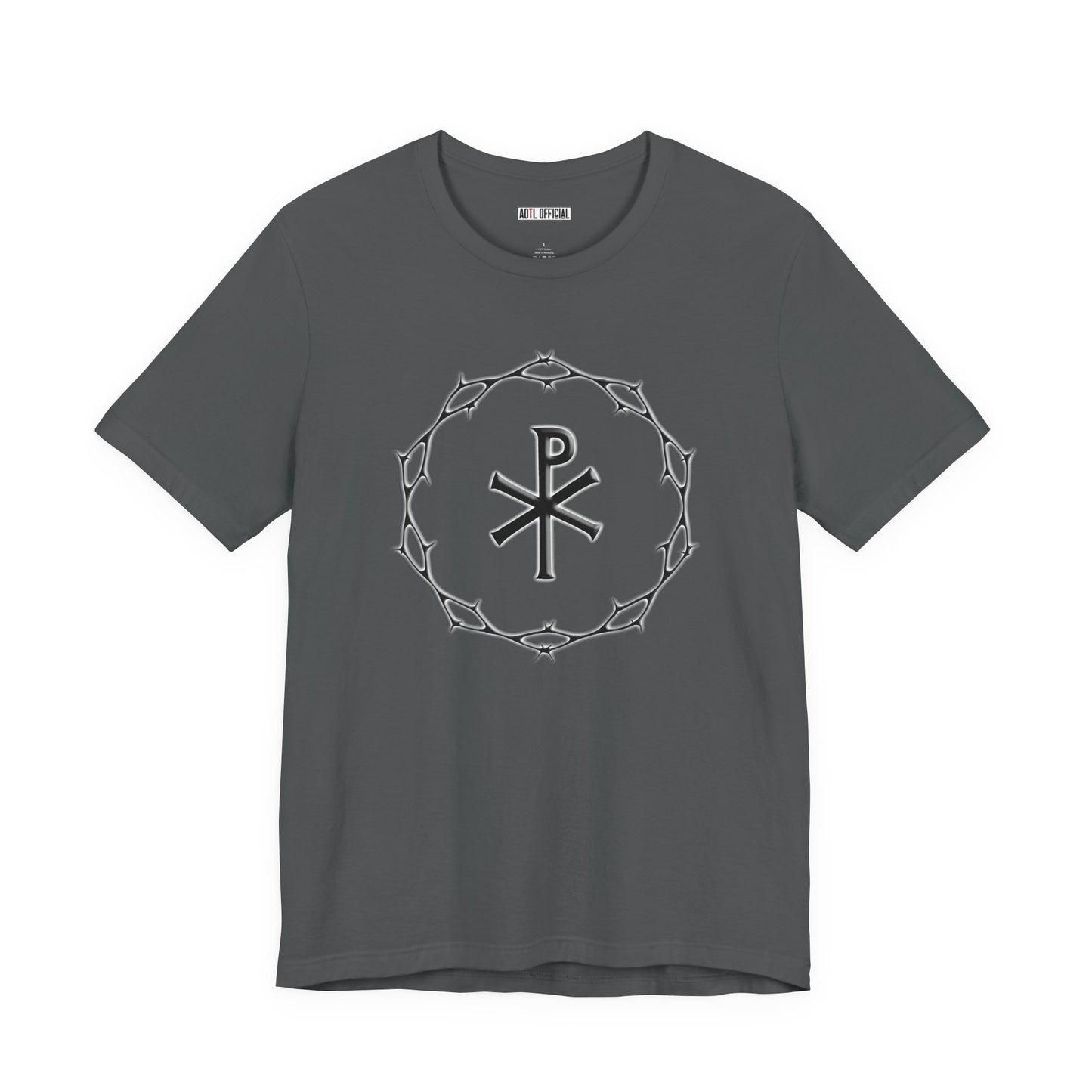Circle of Thorns & Chi-Rho Unisex Jersey Short Sleeve Tee