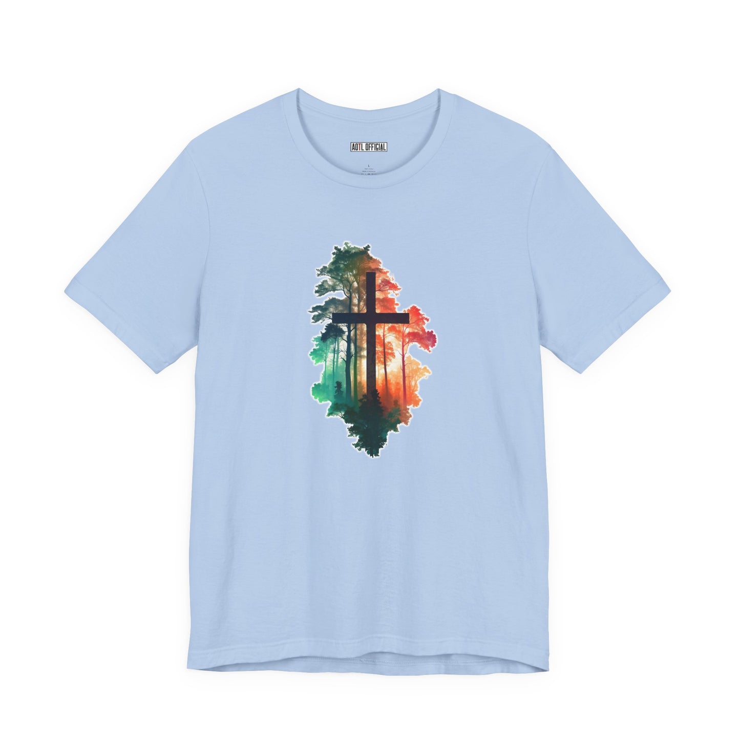 Cross in the wilderness Christian  Tee