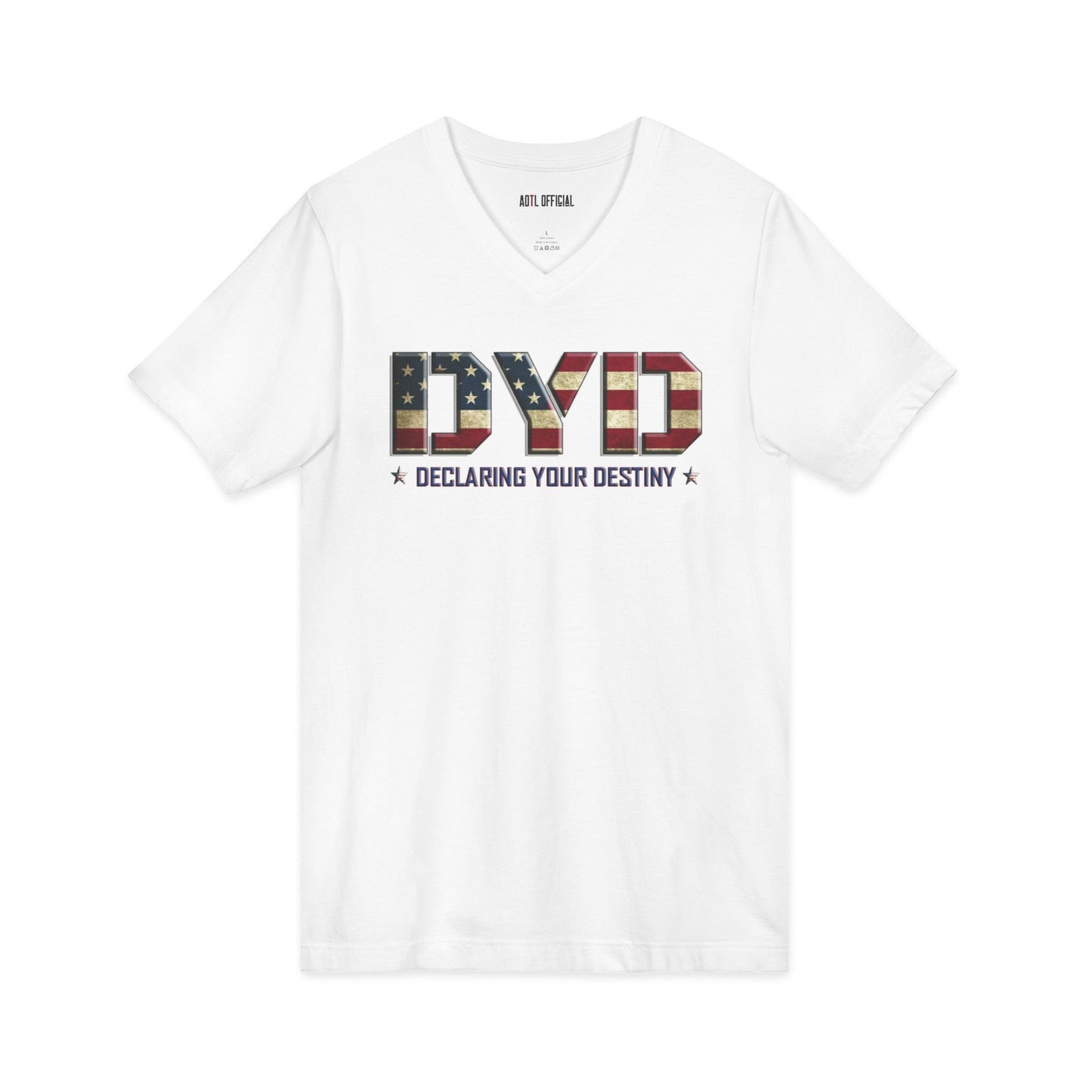 DYD USA logo V-Neck Tee