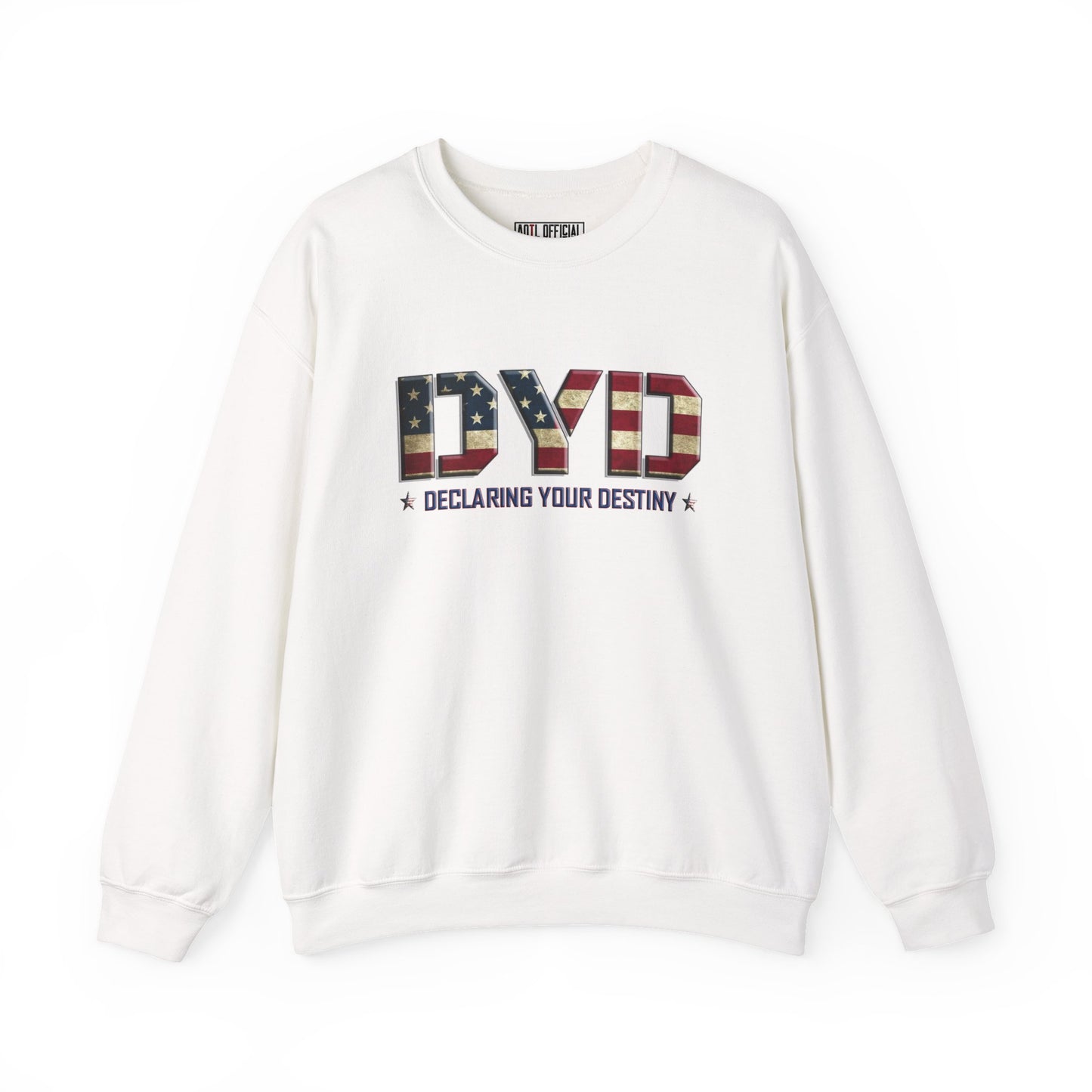 DYD USA Logo/Sacrificial Freedom Unisex Heavy Blend™ Crewneck Sweatshirt