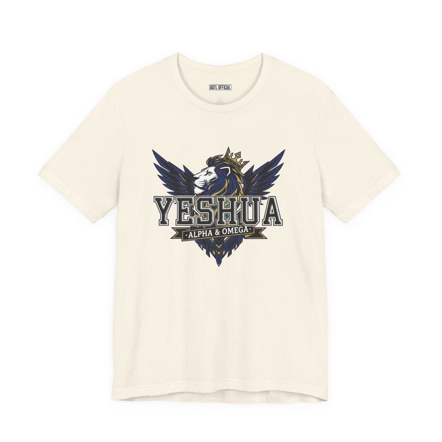 Yeshua: Lion of Judah Reigns Unisex Short Sleeve Tee