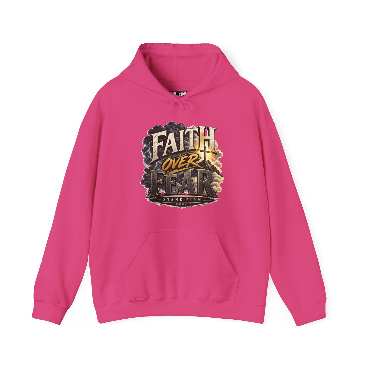 Faith Over Fear – Stand Firm Christian Hoodie
