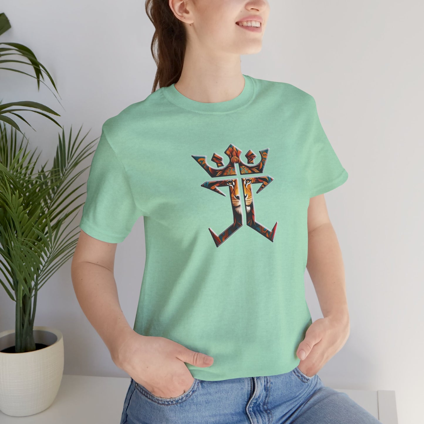 JC Lion Of Judah Logo  Unisex Short Sleeve Tee